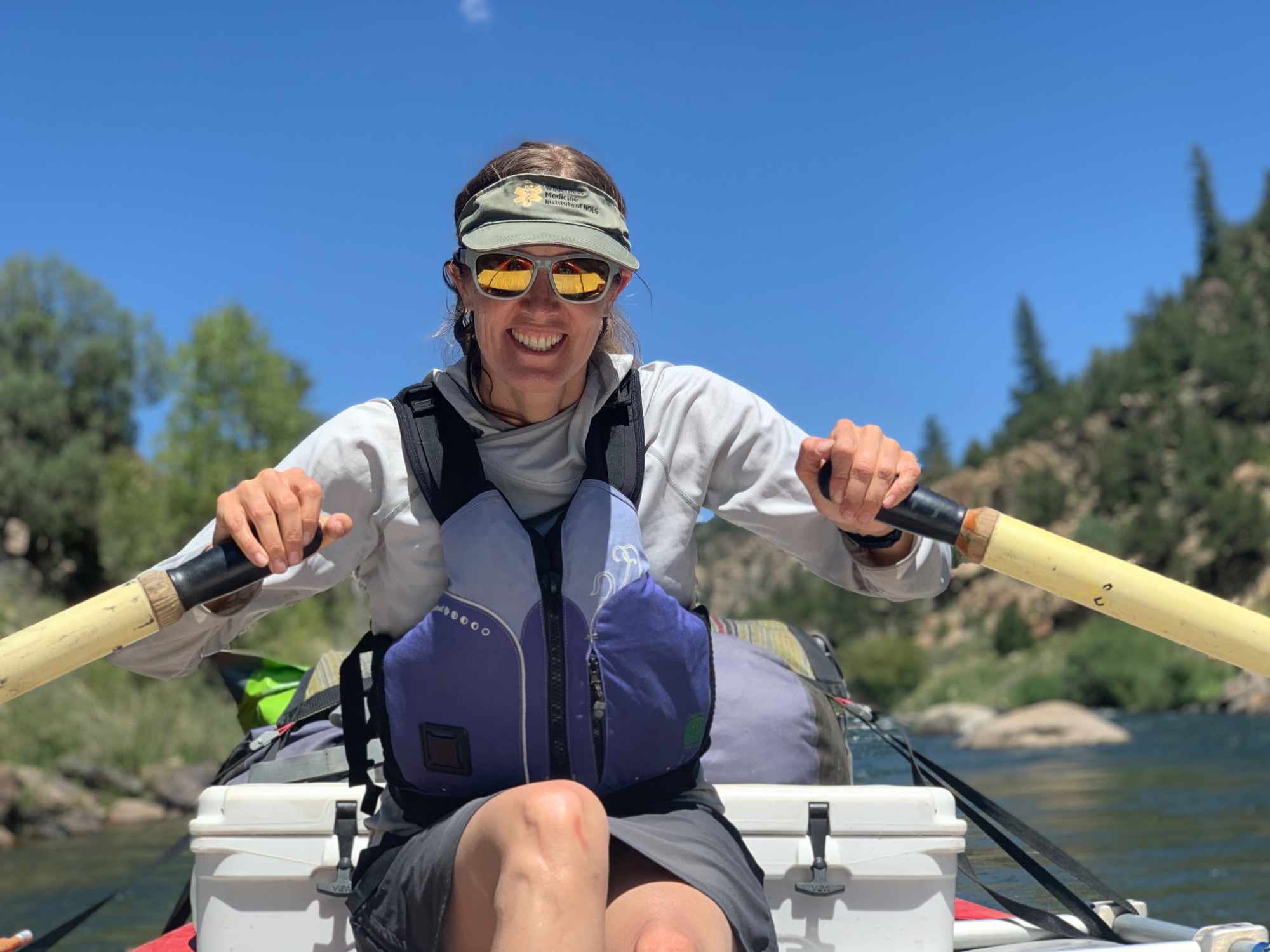Laura on the river